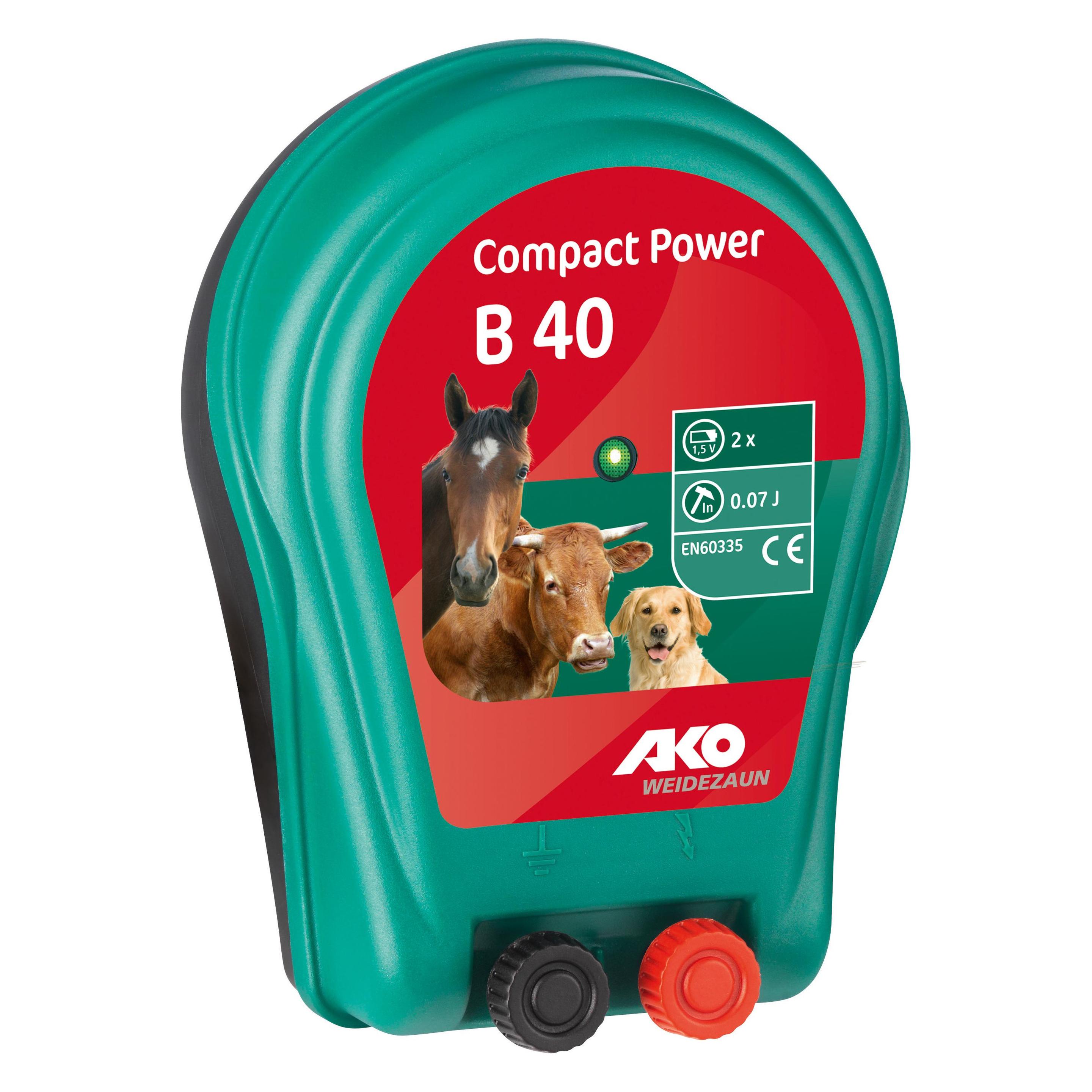 Kerbl Compact Power B40, Batteriegerät 2 x 1,5 V (COR372005)
