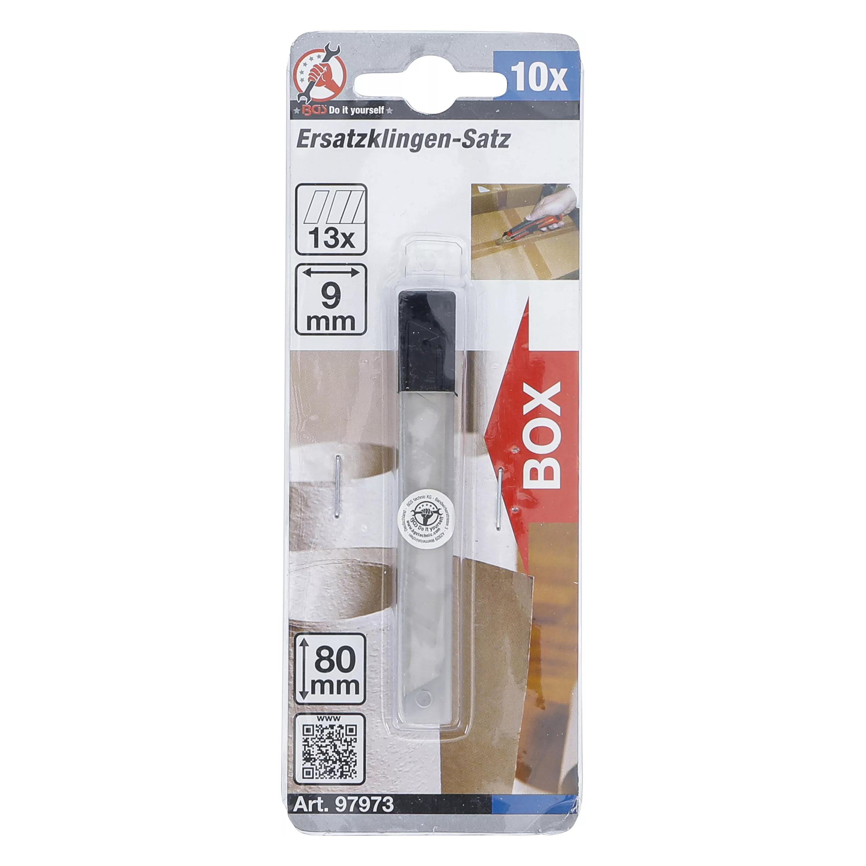 BGS Ersatzklingen-Satz 9 mm 10-tlg. (Ersatzklinge) (97973)