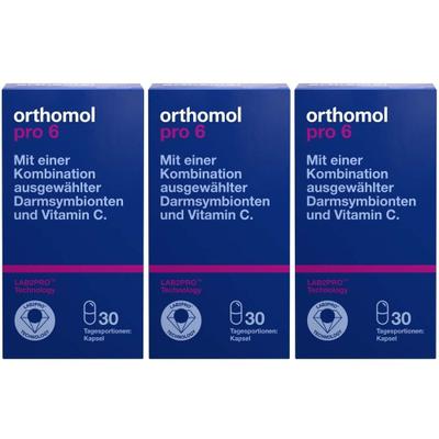 Orthomol pro 6 Kapseln x3 3x30 St