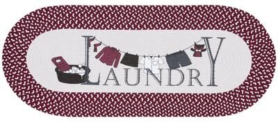 SAFAVIEH Handmade Braided Posters Matanah Machine Washable Rug