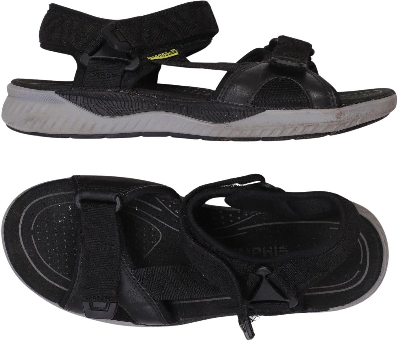Mephisto Damen Sandalen, Schwarz, Gr. EU 40, Kunstleder - Second Hand