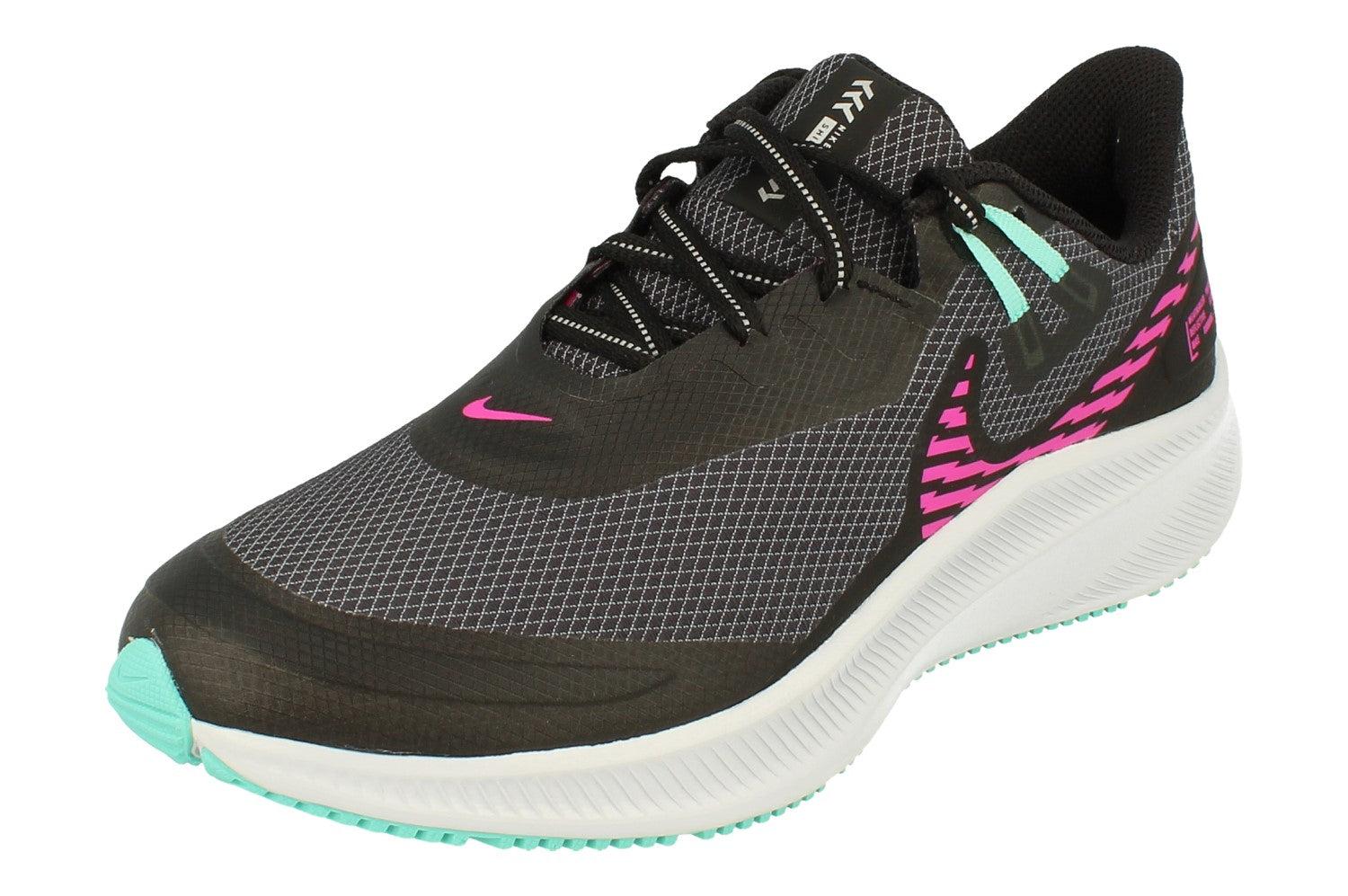 Nike Dames Quest 3 Shield Zwarte Sneakers