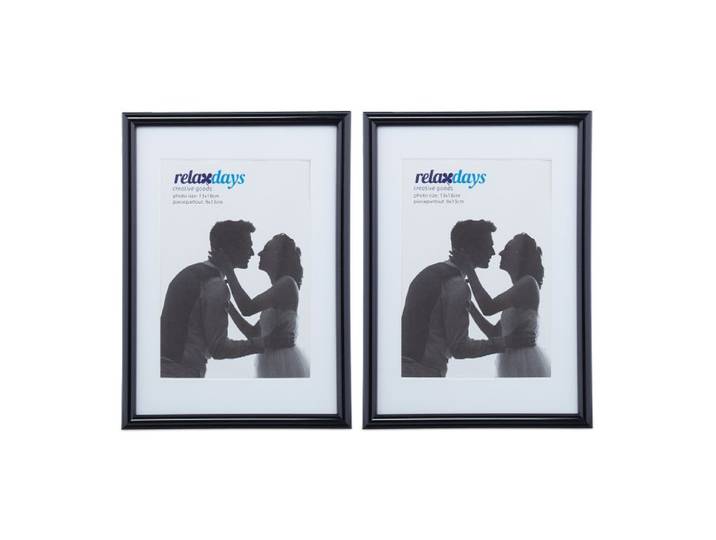 Relaxdays Cadres photo 13 x 18 cm lot de 2