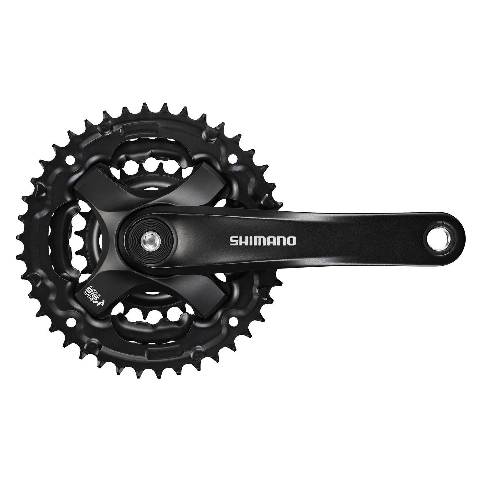 Shimano FC-TY501 Kurbelgarnitur 6/7/8-fach 48-38-28 Z. (170 mm) (6854809)