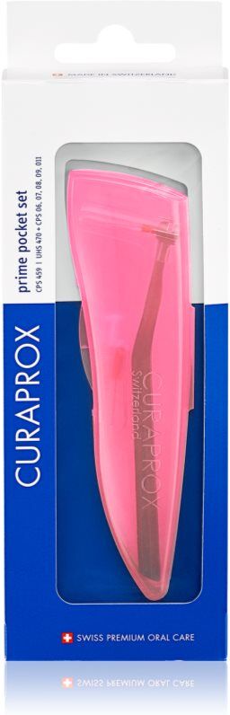 Curaprox 459 Blister Prime Pocket Set brossettes interdentaires 5 pcs