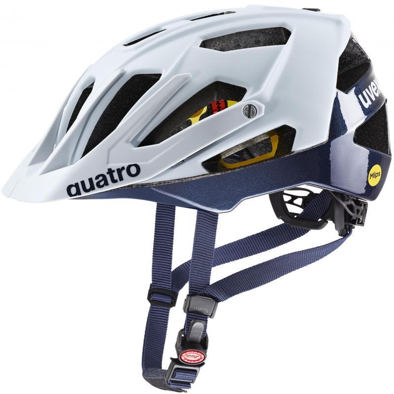 Uvex quatro cc MIPS, Halber Helm, Hartschalenbau, Helmvisier