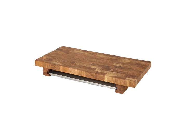 Culimat Planche à découper Culimat 50x25 cm Plateau en chêne inoxydable
