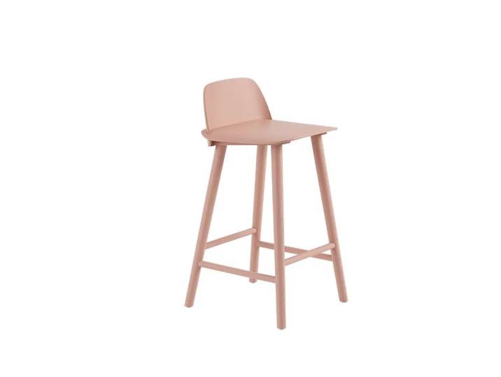 Muuto Nerd counter Stuhl Tan Rose