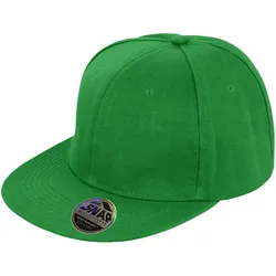 Result Unisex 6-Panel Flat Peak Kappe Flache Cap RC083X emerald green one size