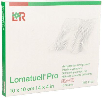 Lomatuell Pro 10x10 cm steril