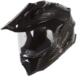 LS2, Motorradhelm, Helm Explorer Alter MX701 mat zwart / geel maat XS (XS, 53 - 54 cm)