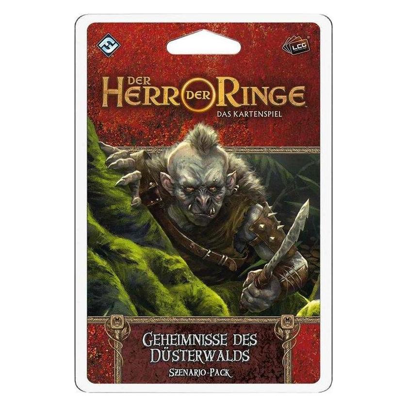 FFG FFGD2835 - Herr der Ringe LCG: Geheimnisse des Düsterwalds, Kartenspiel (DE-Erweiterung) (Deutsch, 1 - 4 Spieler) (FFGD2835)
