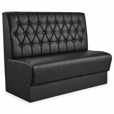 RIVOR Möbel Dinerbank Elegance 200 cm Kunstleder Gibson Schwarz 7006