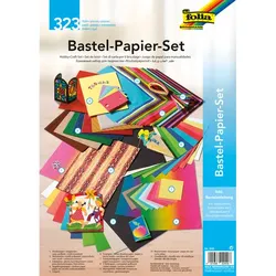 folia Bastel-Papier-Set, 323-teilig