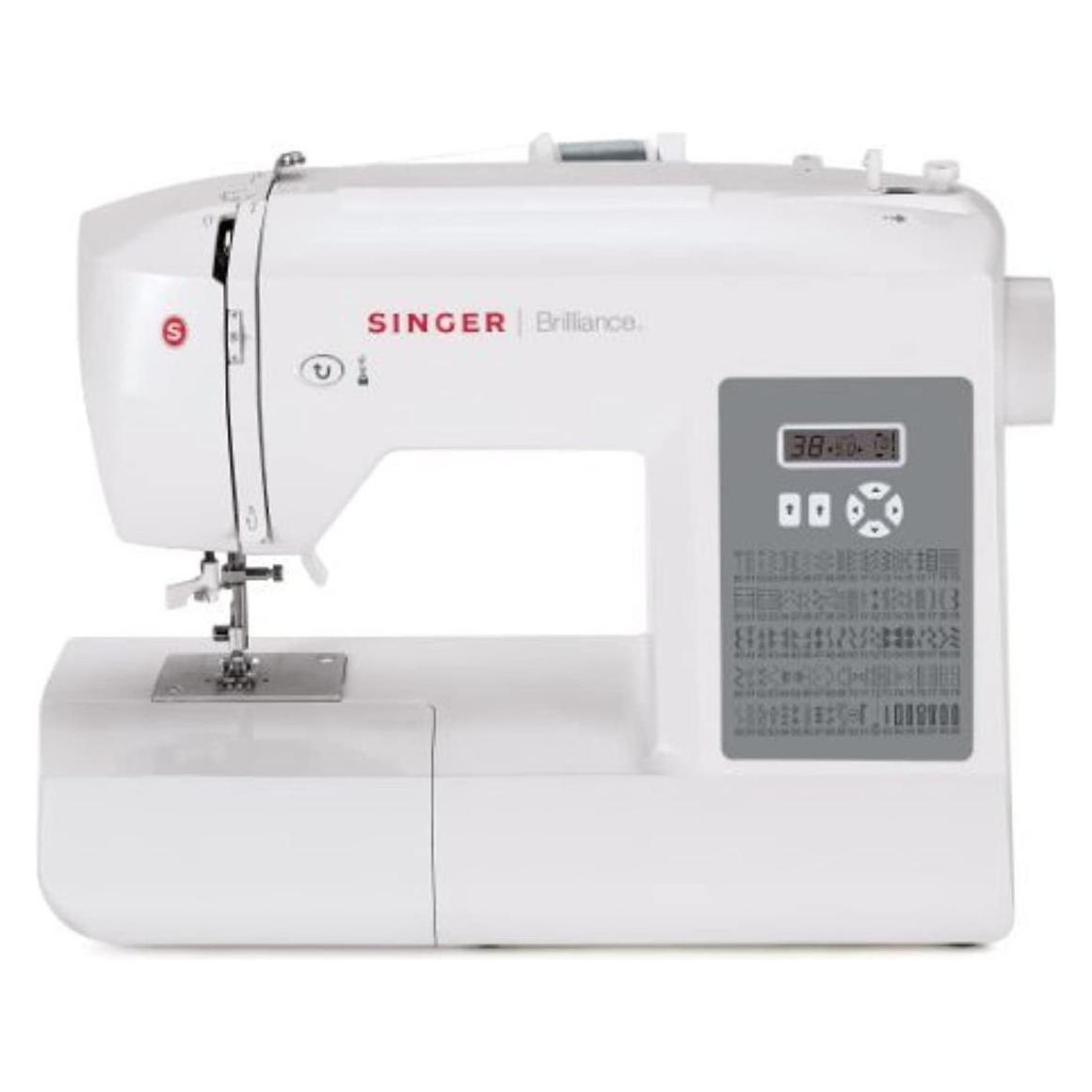Singer Sewing Machine 6199 Brilliance Number of stitches 100, Number of buttonholes 6, White (6199)