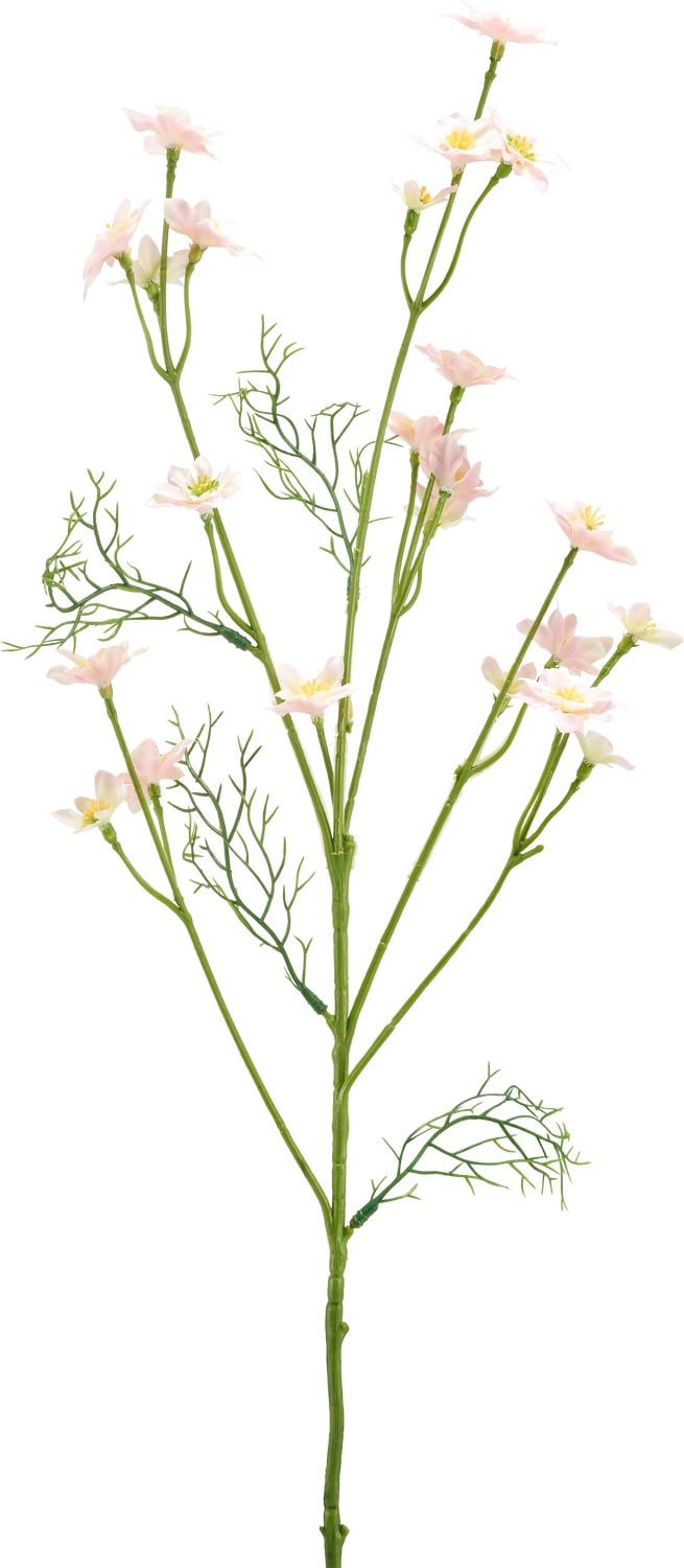 Easyplants Kunstbloem Wilde Bloem Lichtroze - 68 cm - Zijde