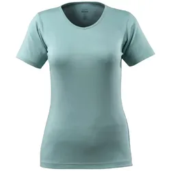Damen T-Shirt "NICE" Crossover - M - pastellblau
