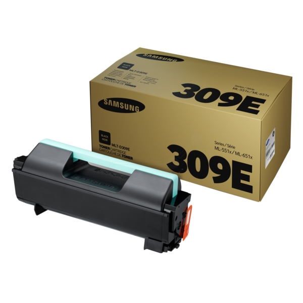 Original Samsung MLT-D 309 E/ELS / 309E Toner schwarz, 40.000 Seiten, 0,62 Cent pro Seite - ersetzt Samsung MLTD309EELS / 309E Tonerkartusche