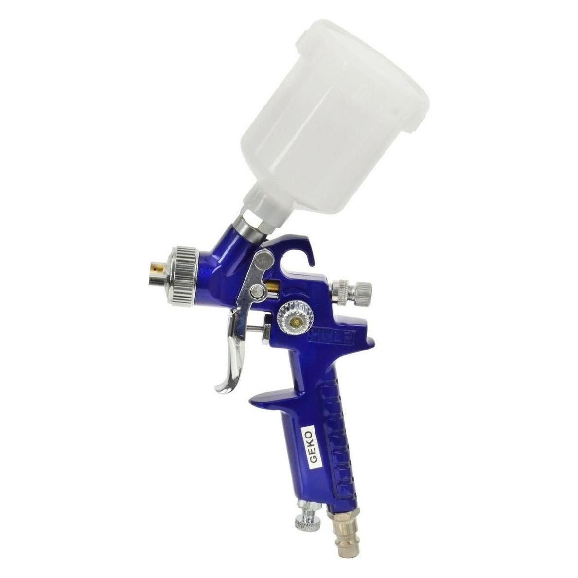 GEKO HVLP-Spritzpistole, 125ml, 3bar (Nagelpistole) (G01105)