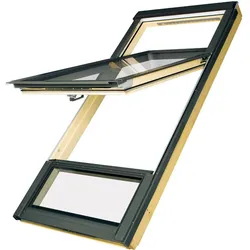 FAKRO Dachfenster FDY-V U3 Duet proSky 78x186 natur, Lichtband
