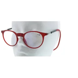 Magnetlesebrille zum Umhängen Stuttgart rot mit Blaulichtfilter