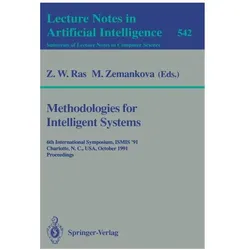 Methodologies for Intelligent Systems, Fachbücher von W Ras, Zbigniew Zemankova