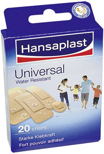 Hansaplast Heftpflaster 20 Strips in 4 Größen