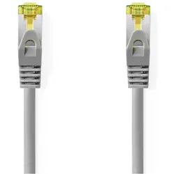 Nedis CAT7-Netzwerkkabel S/FTP RJ45 Stecker RJ45 Stecker 20.0 m Snagless Rund LSZH G (S/FTP, CAT7, 20 m), Netzwerkkabel
