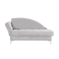 nehl Liege  Greta ¦ grau ¦ Maße (cm): B: 182 H: 79 T: 86.0