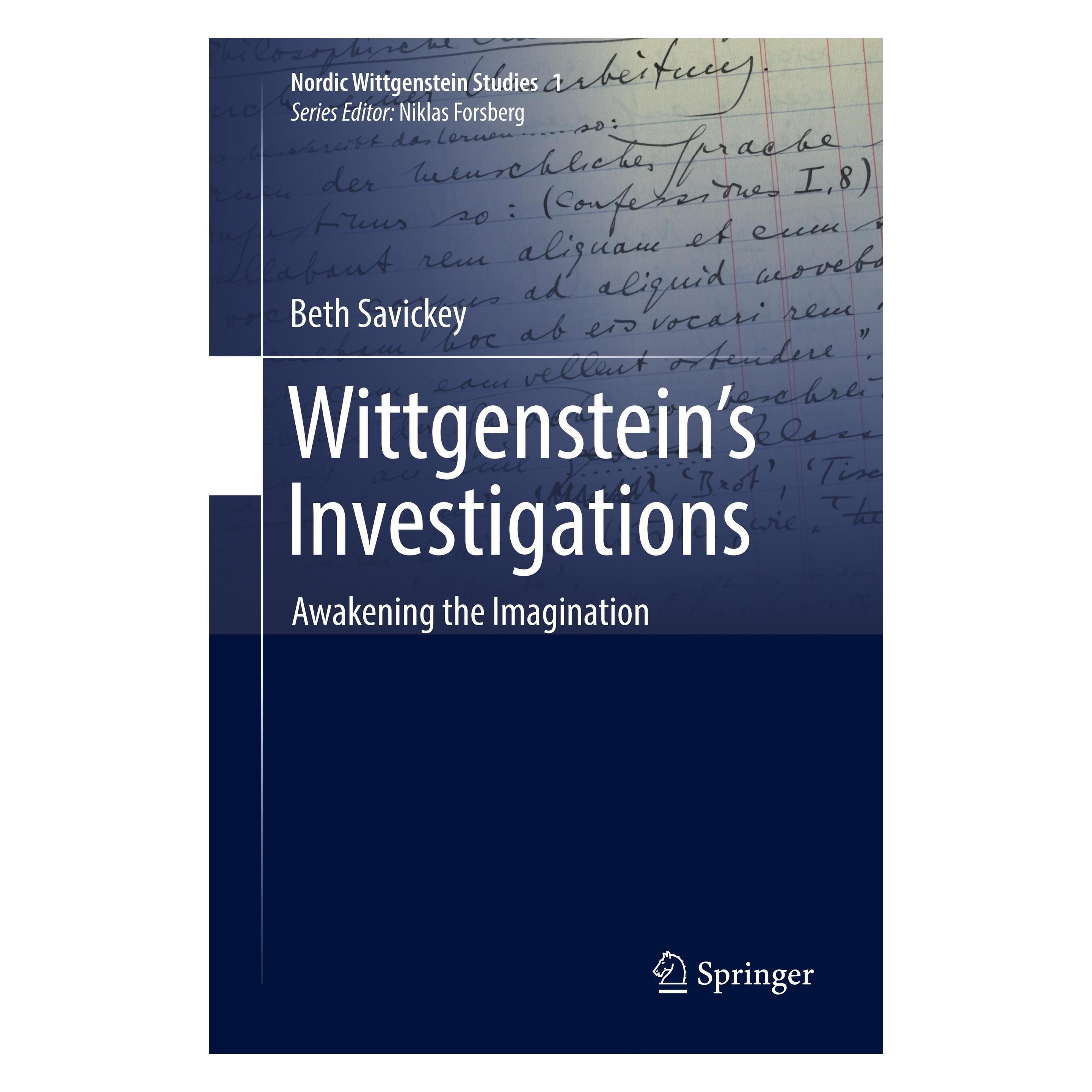 Springer Wittgenstein's Investigations (Englisch, Hardcover, Beth Savickey) (9783319453088)