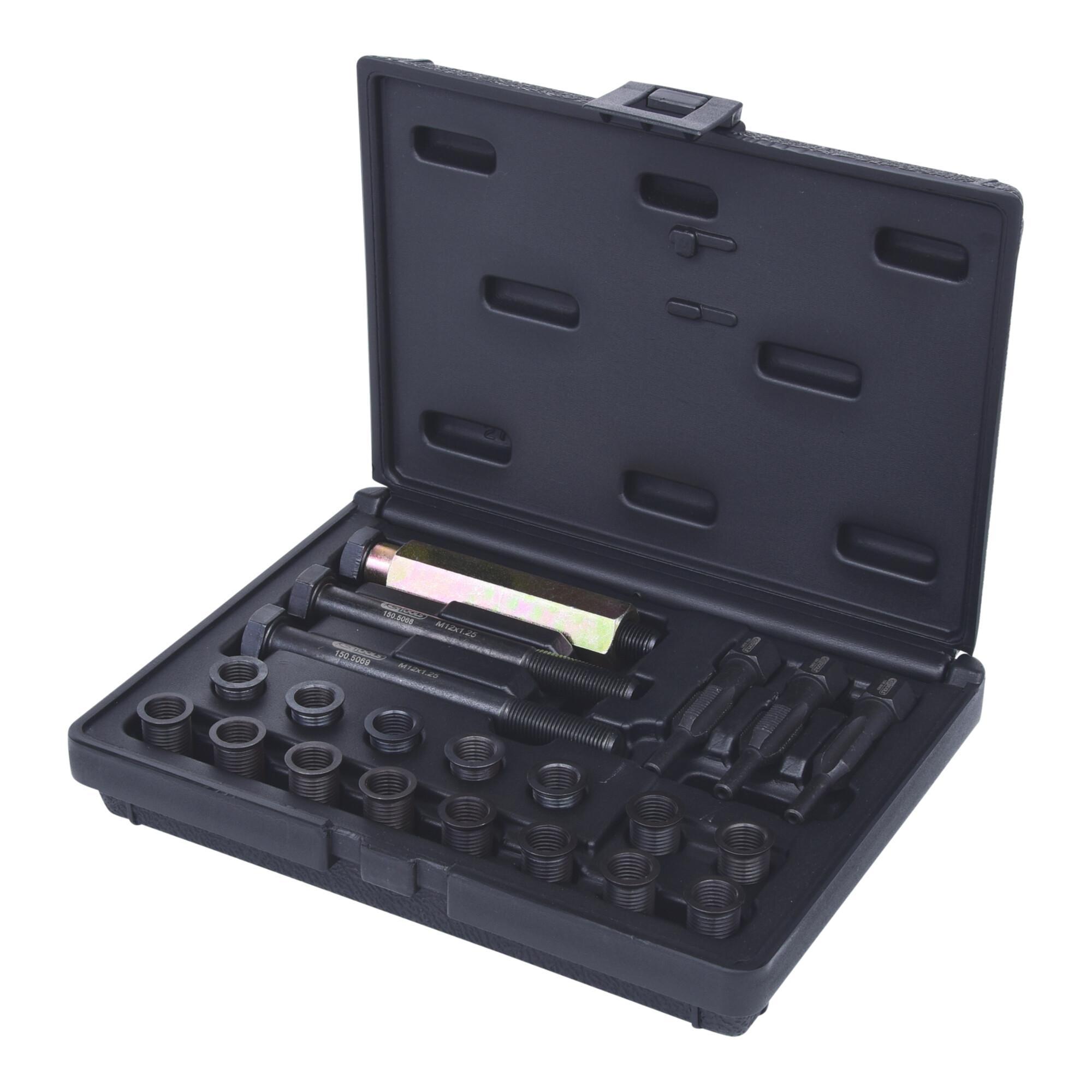 KS Tools THREADfix Reparatur-Satz M12x1,25 Glüh+Zündkerzen,21-teilig (150.5060)