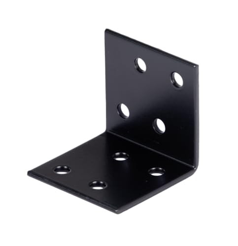 Alberts 327309 hoekverbinding zwart plastic gecoat verzinkt - 40 x 40 x 40 mm