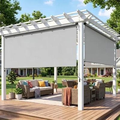 Royalcraft 6'W X 6'H Outdoor Roller Shade with 95% UV Protection