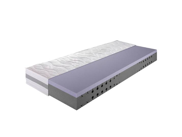 Matelas en gel de mousse froide Cloud 80 x 200cm Housse double Blanc