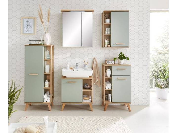 Oberschrank Quick 963 Salbei Dekor