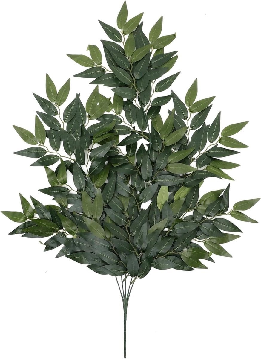 Nep Eucalyptus Tak Groen - Kunstplant voor Bloemarrangementen - 74 cm