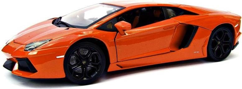 Bburago Lamborghini Aventador Coupé LP700-4 schaalmodel sportauto 1:18 metaal en kunststof