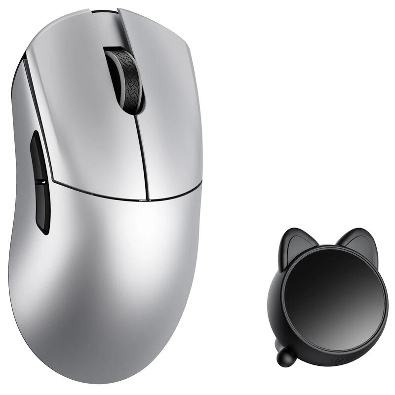 WLMOUSE HUAN Gaming Maus, Omron Optical Switches - silber