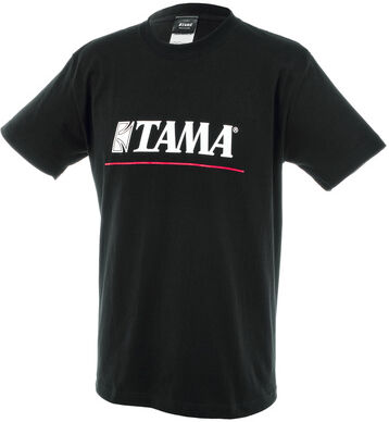 Tama T-Shirt Logo Black L Schwarz