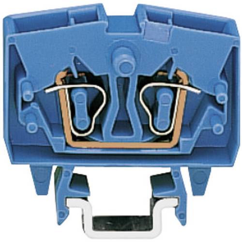 WAGO 264-704 Durchgangsklemme 6mm Zugfeder Belegung: N Blau