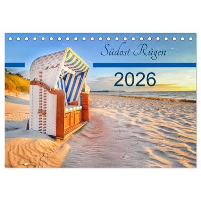 Südost Rügen 2026 (Tischkalender 2026 DIN A5 quer), CALVENDO Monatskalender