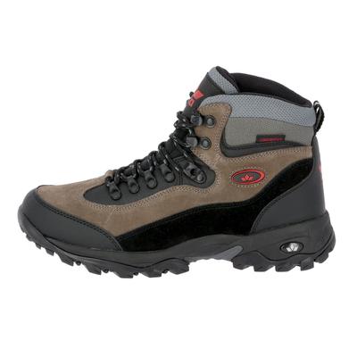 Wanderschuh LICO "Trekkinstiefel Milan", Herren, Gr. 48, schwarz, Veloursleder, Schuhe Wanderschuh