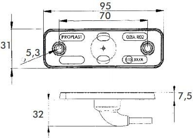 PROPLAST 40015213 Outline Lamp