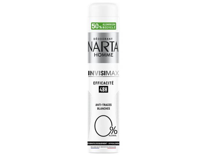Narta Déodorant Spray Homme Invisimax 0% 200 ml
