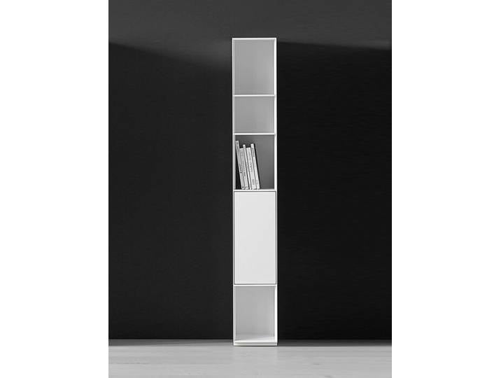 Regal Nex Pur Piure MDF weiß matt lackiert, Designer Studio Piure, 30x211.5x36 cm