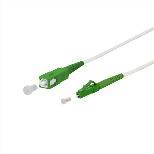 Metz Connect OpDAT Patchkabel, SC-S APC/LC-S APC OS2, 5m