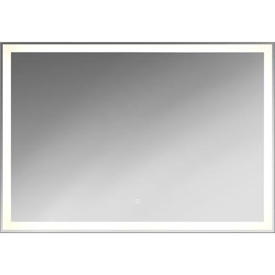 LED-Lichtspiegel JOKEY "Xania", silber (silberfarben), Spiegelglas, Spiegel, 100 x 70 cm