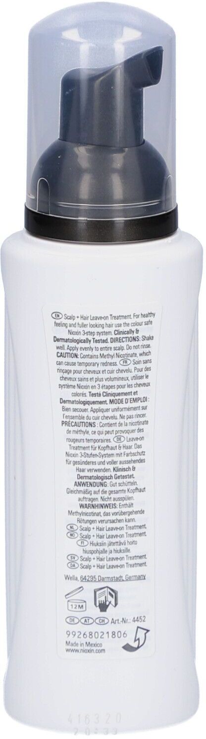 Nioxin System 4 Scalp Treatment for Colored Thinning Hair 100 ml Schaum
