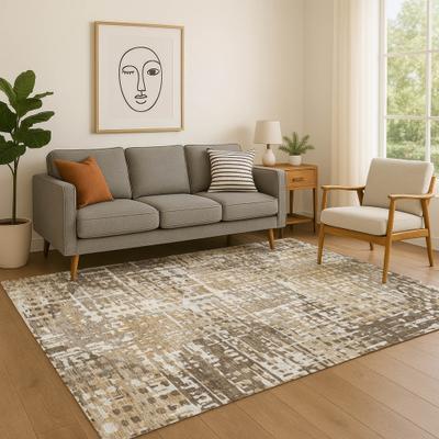 Addison Rugs Premium Washable Super Soft Hatch Diamond Mayfield Rug
