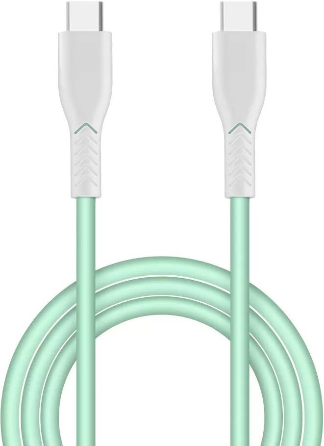 INF 60W USB-C auf USB-C Schnellladekabel für Laptops und Smartphones Grün